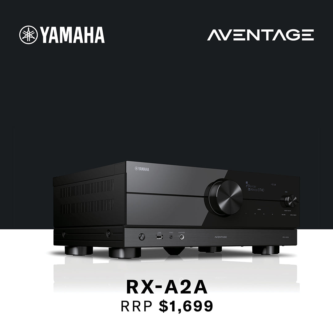 Yamaha Aventage RX-A2A 7.2 Channel AV Receiver | 8K Home Theatre