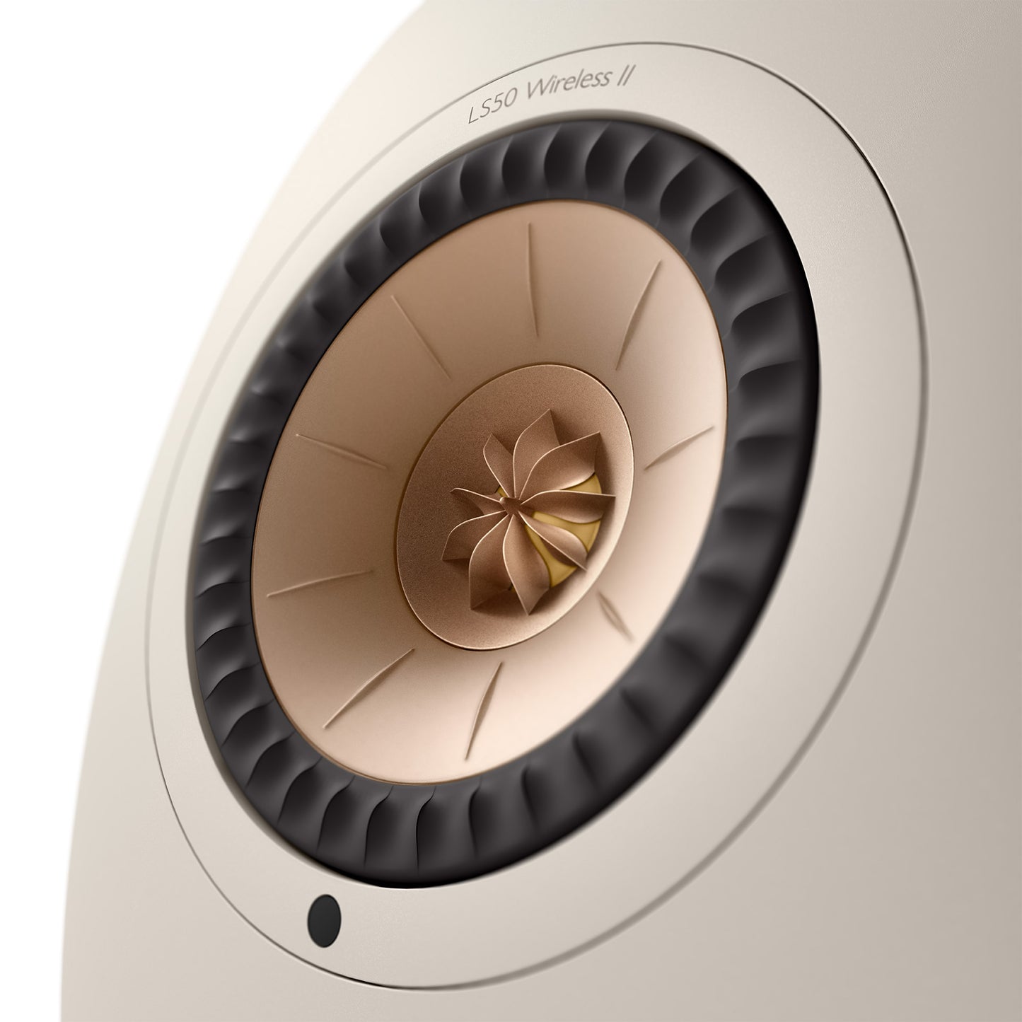 KEF LS50 Meta Sand Shell close up