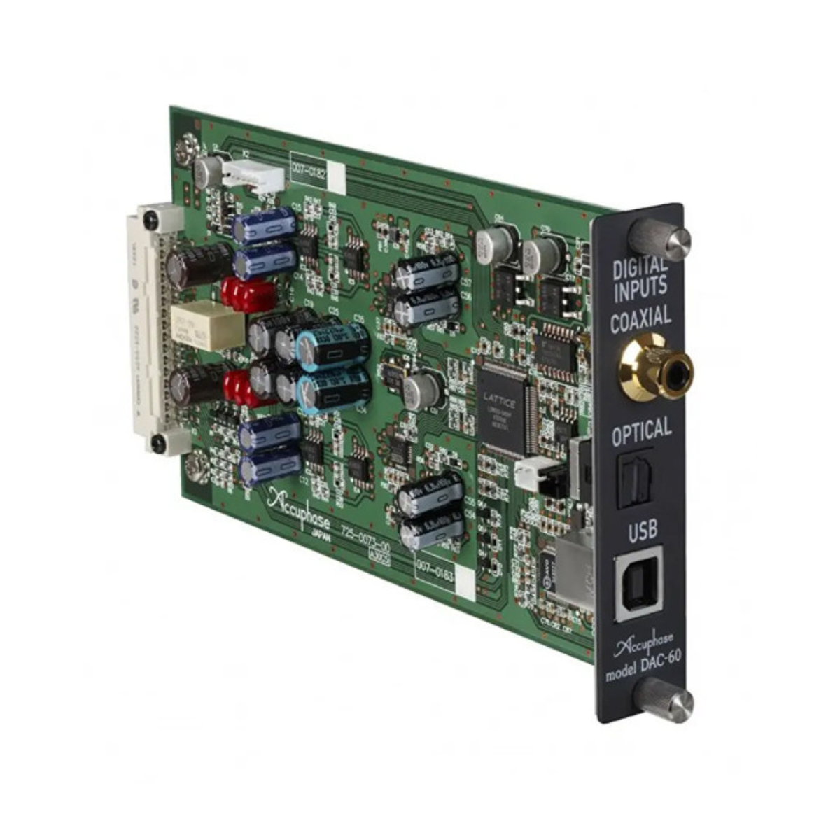 Accuphase DAC 60 Digital Input Board on white background
