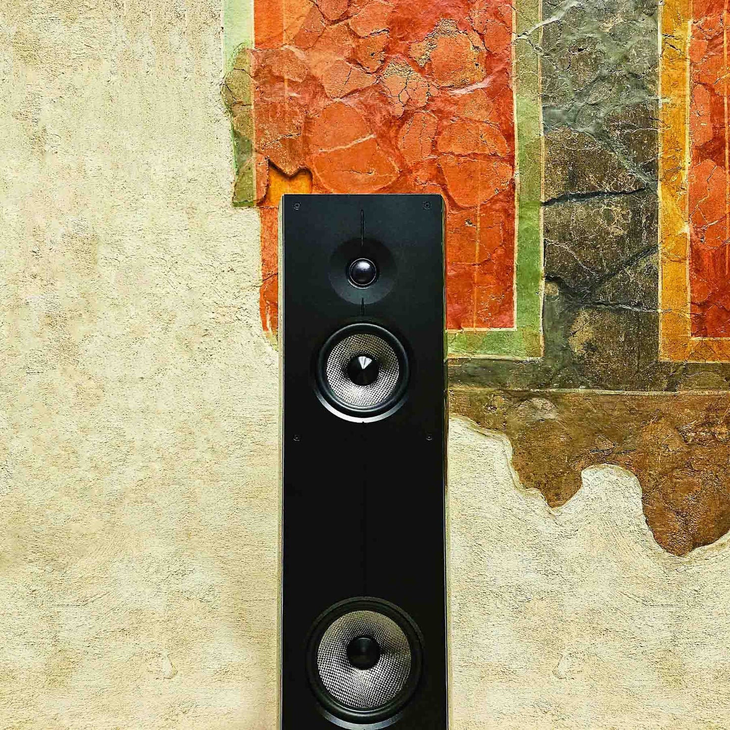 Front view of Acoustic Energy Corinium Speakers