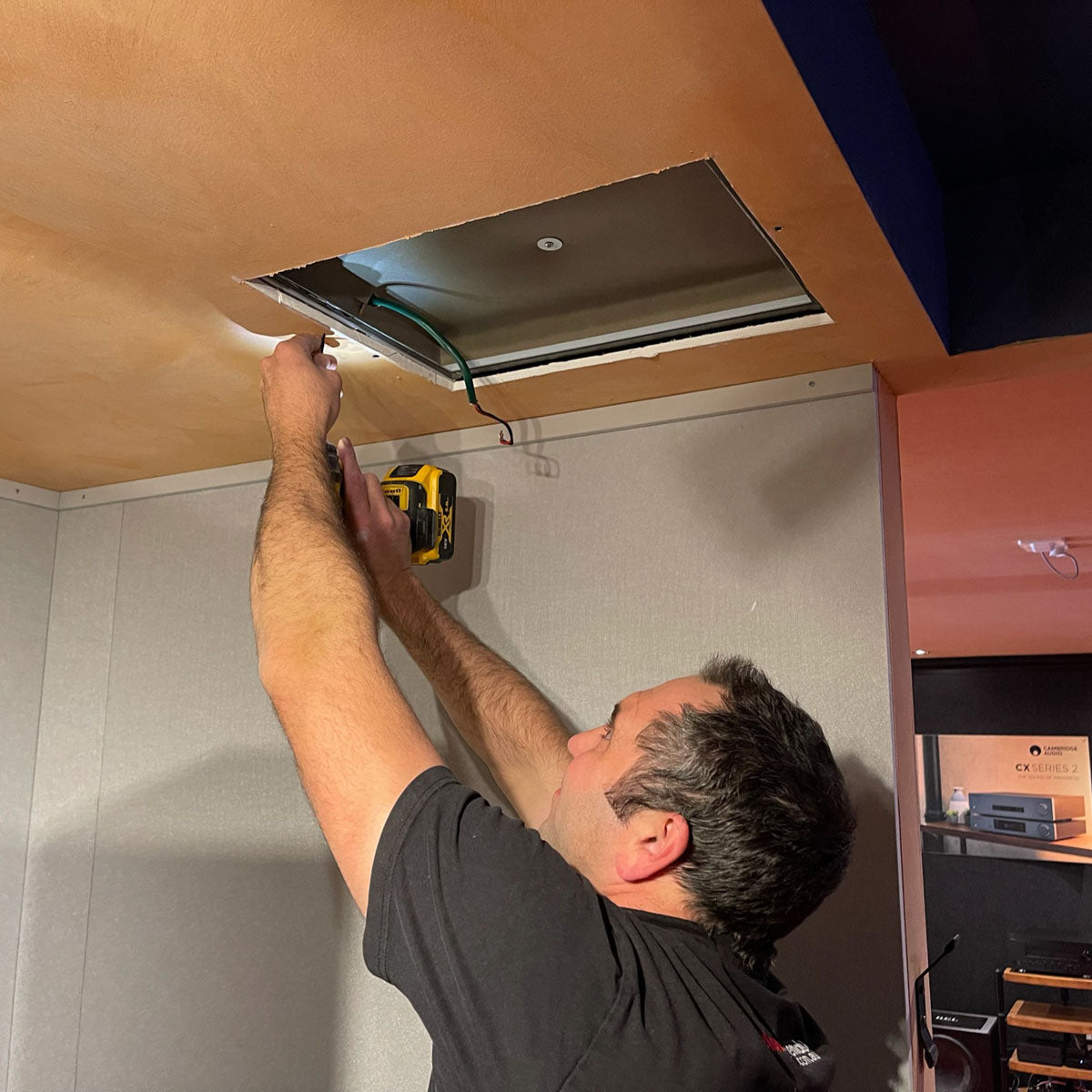 Amina Edge Speakers have been installed at our Audio Trends showroom