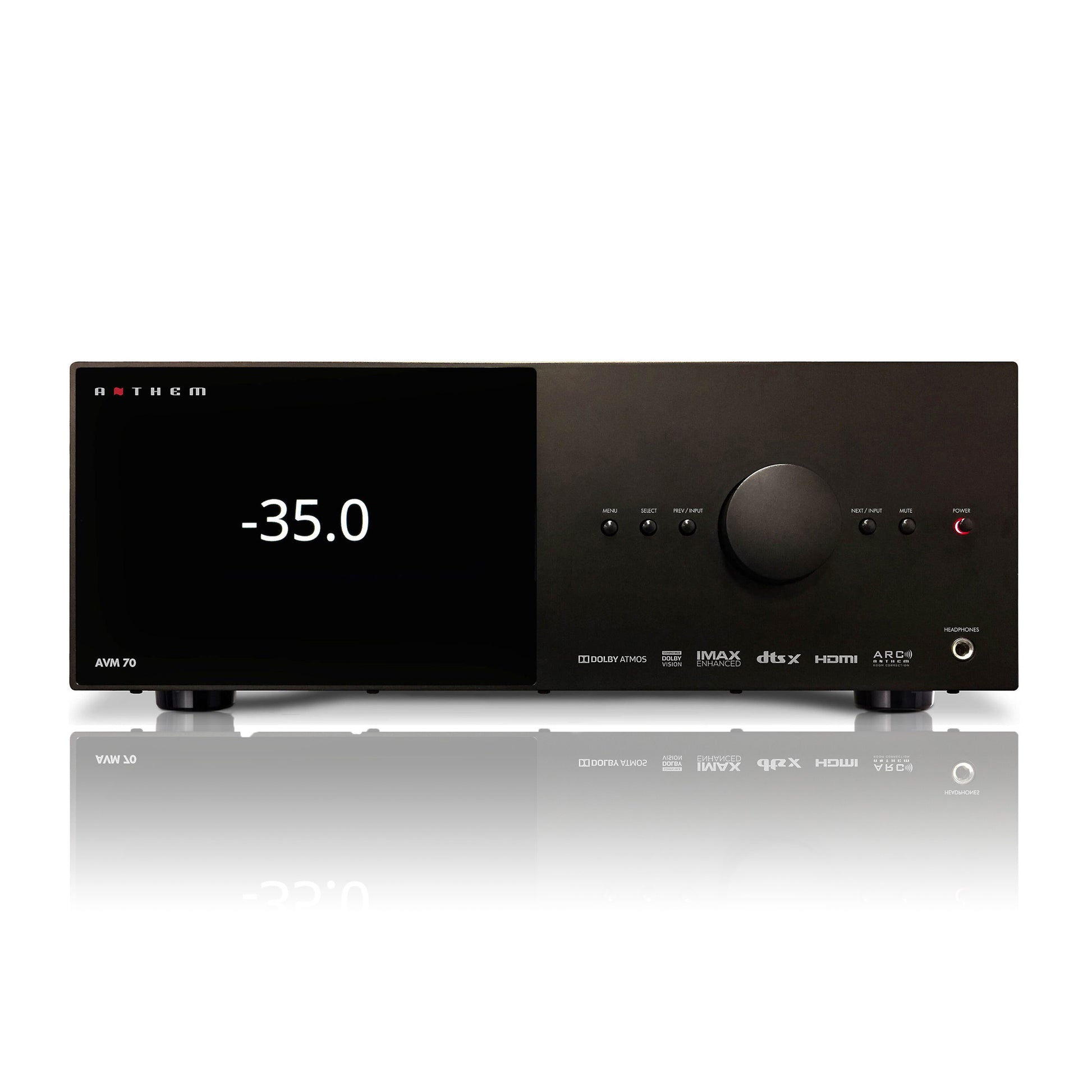 Anthem AVM 70 Preamp Processor on white background