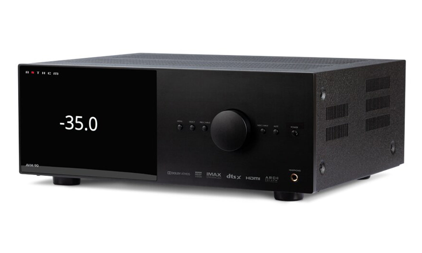 Anthem AVM 90 Pre-Amplifier - Dolby Atmos, DTS:X Pro & IMAX enhanced support