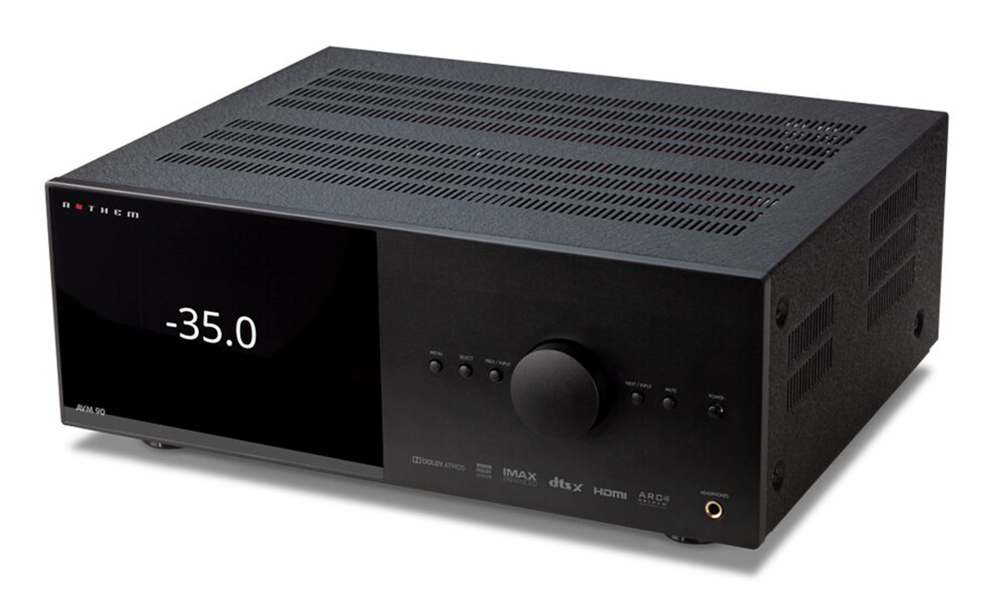 Anthem AVM 90 Pre-Amplifier - Top angle view