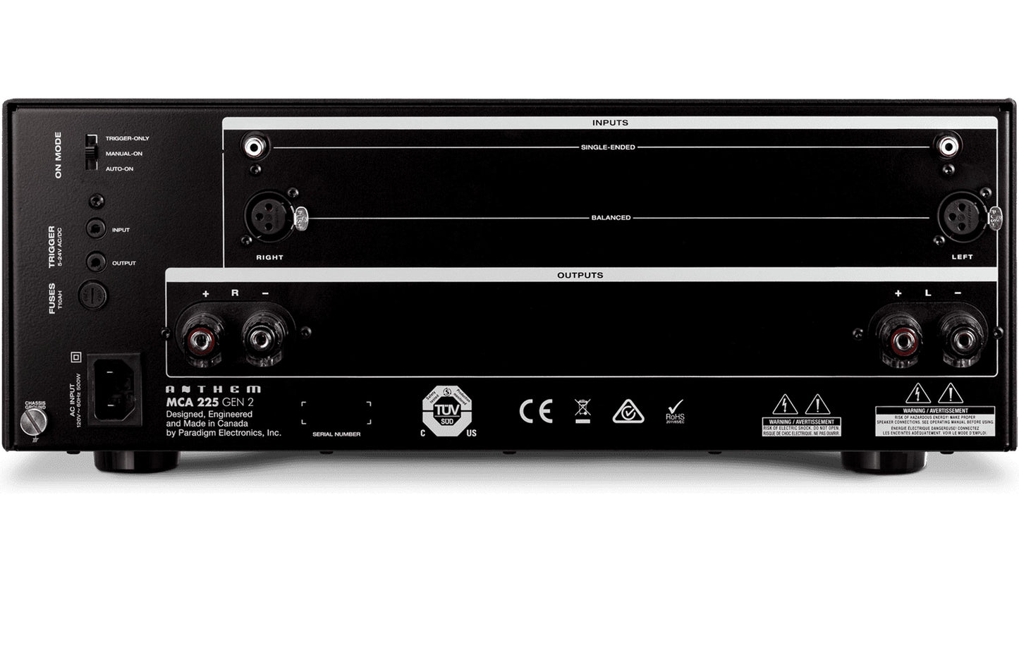 Anthem MCA 225 Gen 2 Power Amplifier