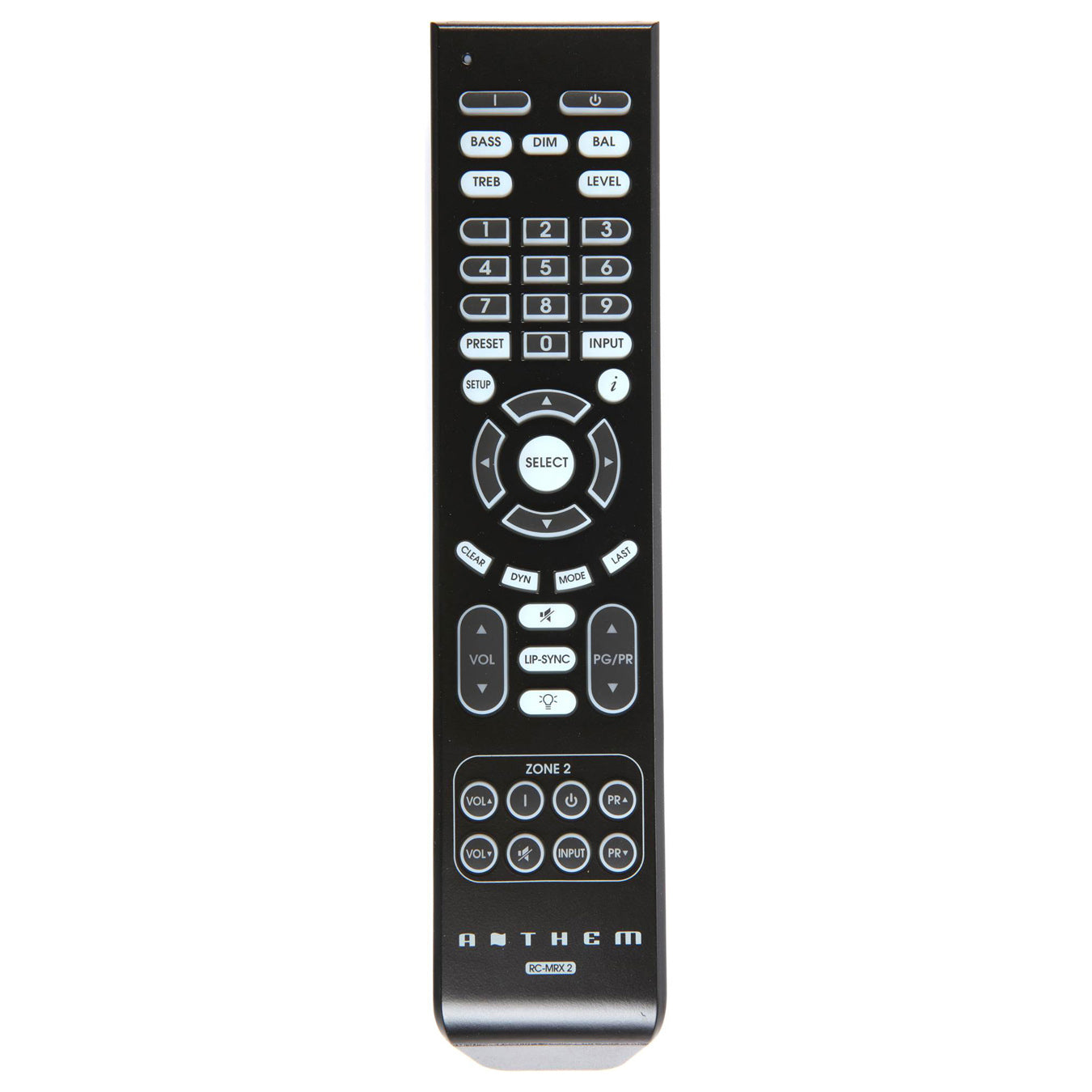 Anthem MRX 740 8K Home Theatre Receiver - Remote control
