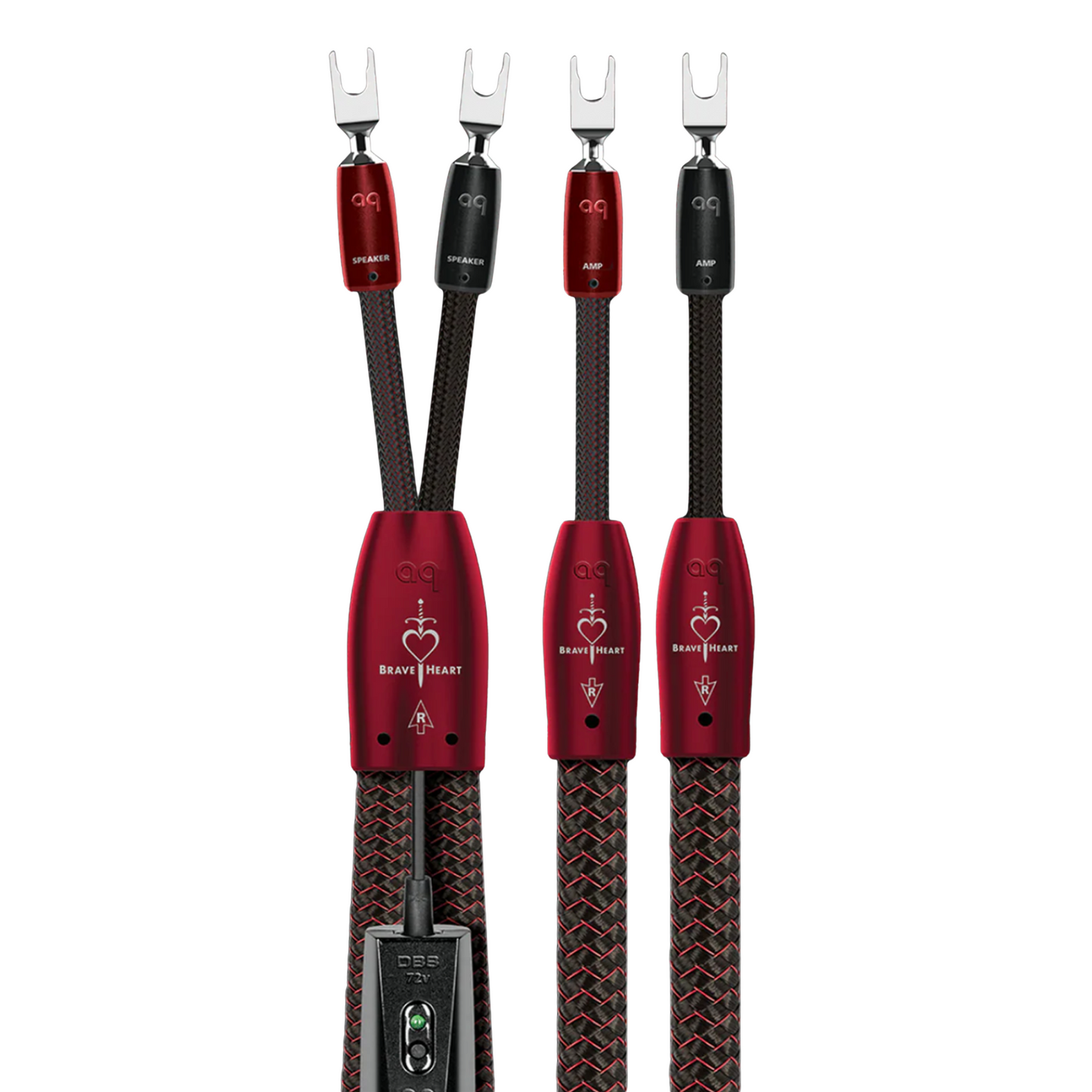 AudioQuest Brave Heart Full-Range Speaker Cable