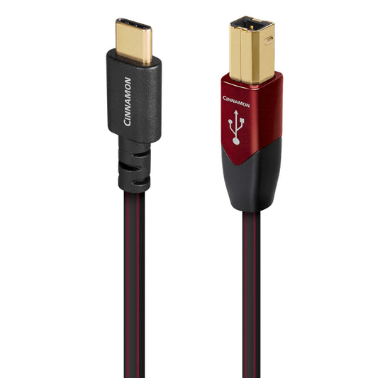 AudioQuest Cinnamon USB C to USB B Cable