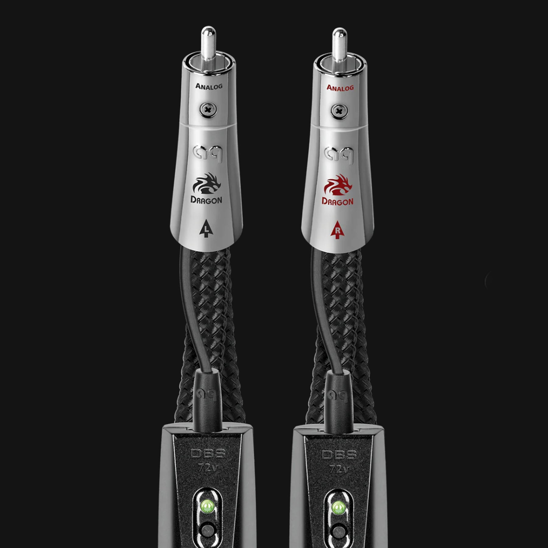 AudioQuest Dragon RCA to RCA Cable - Black