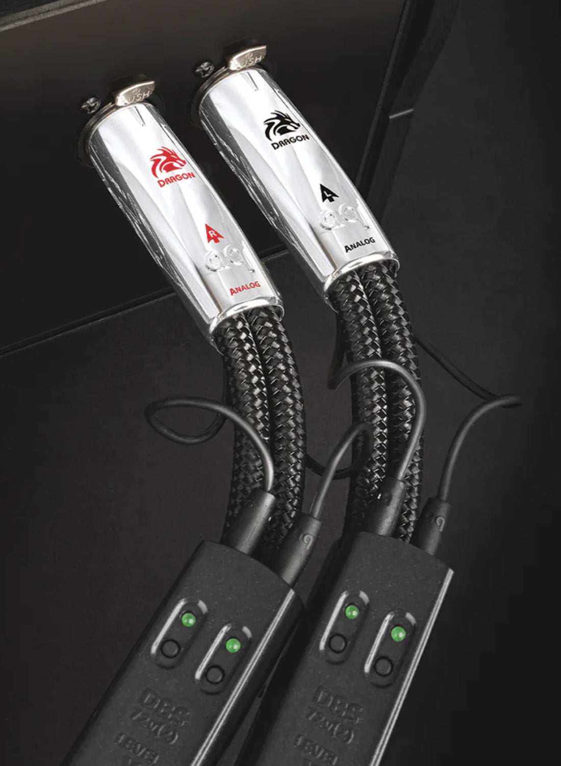 AudioQuest Dragon XLR to XLR Cable - Plugged In