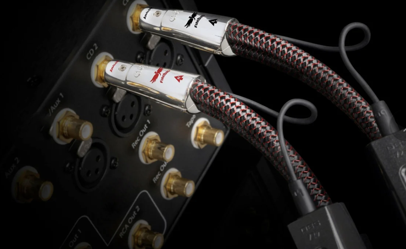 AudioQuest FireBird RCA to RCA Cable - Plugged In