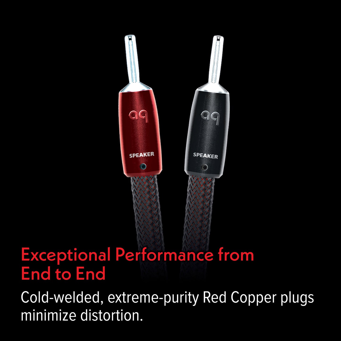 AudioQuest Brave Heart Full-Range Speaker Cable