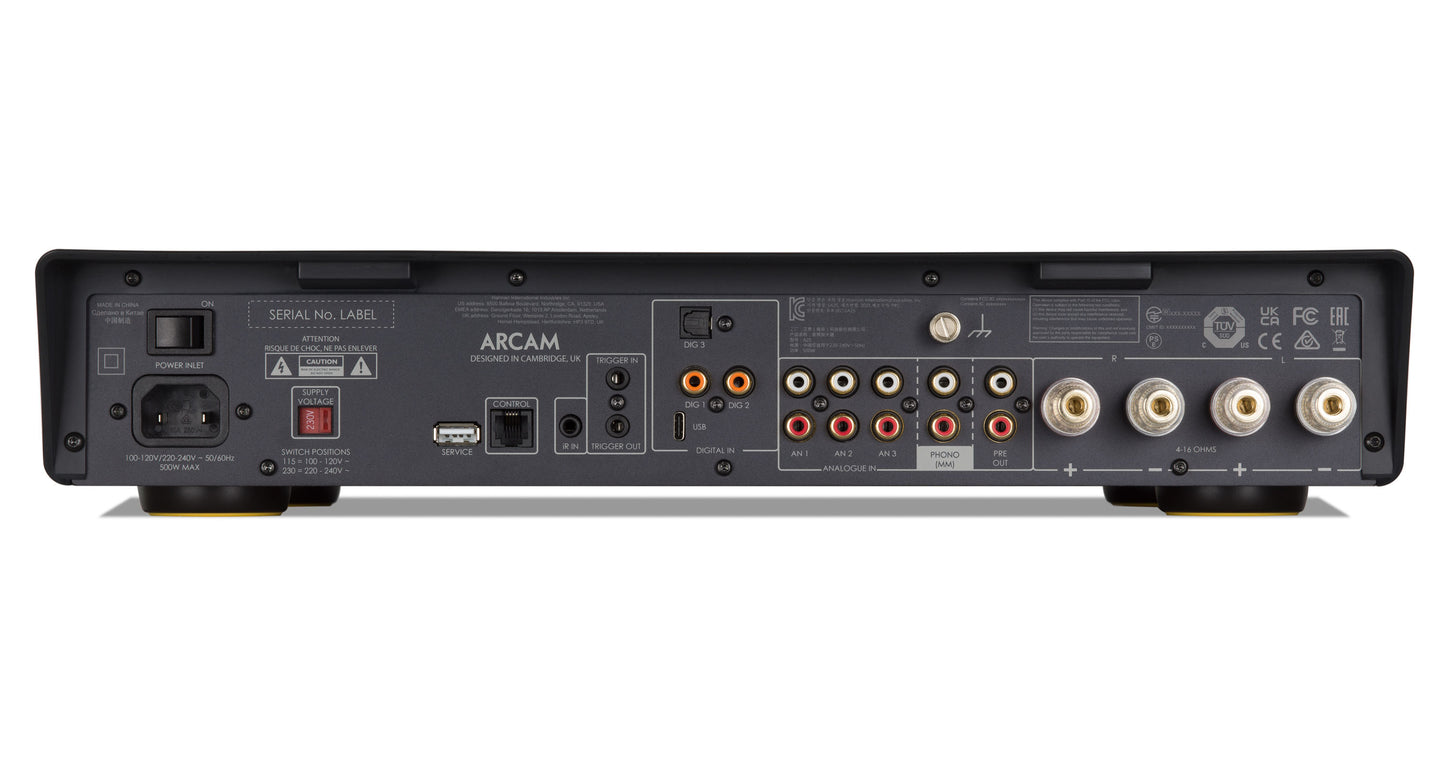 Arcam A25 Stereo Amplifier - Analogue Line Level & MM Phono Inputs