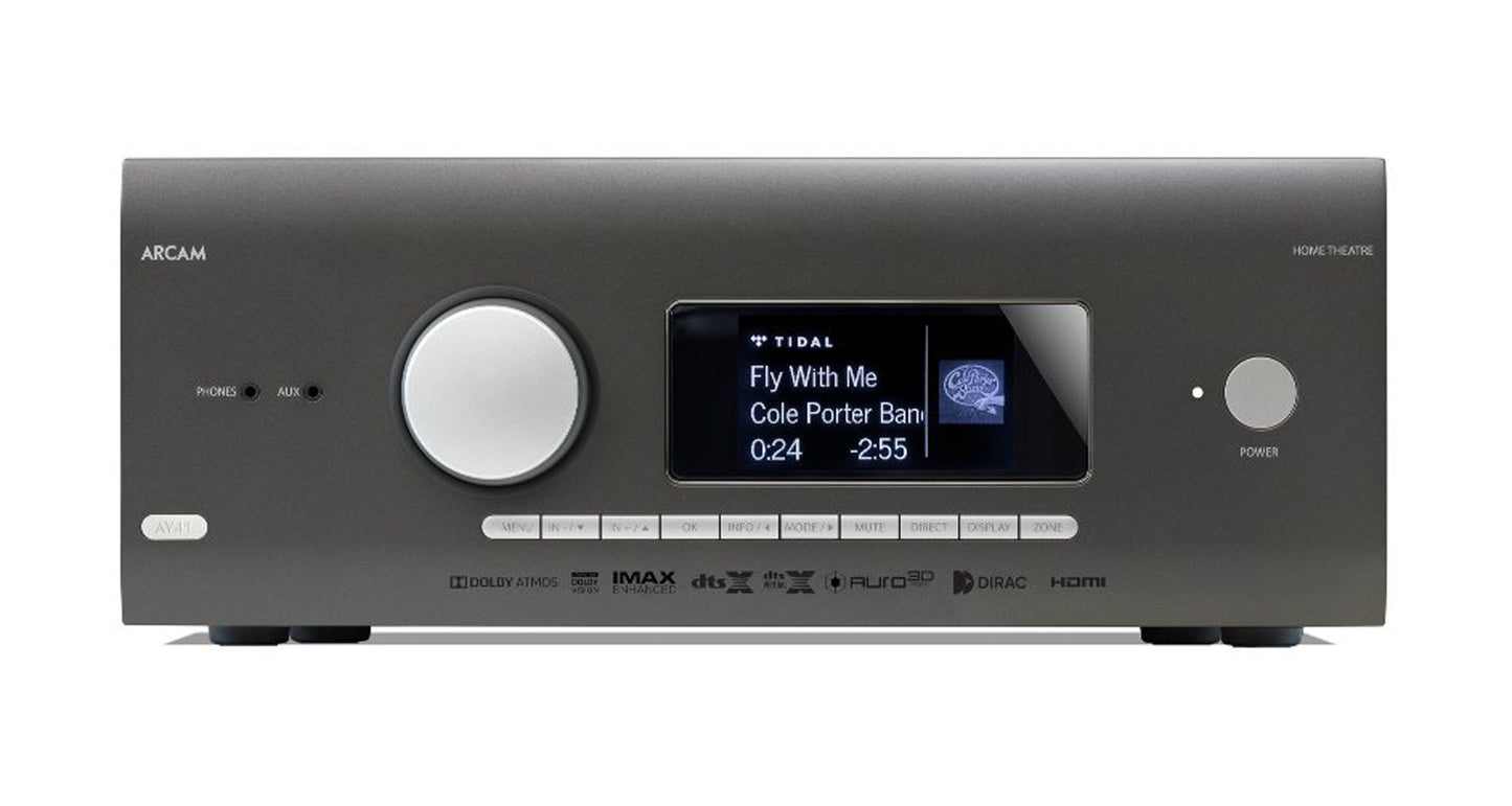 Arcam AV41 8K Home Theatre Preamplifier/Processor - 16 Channels