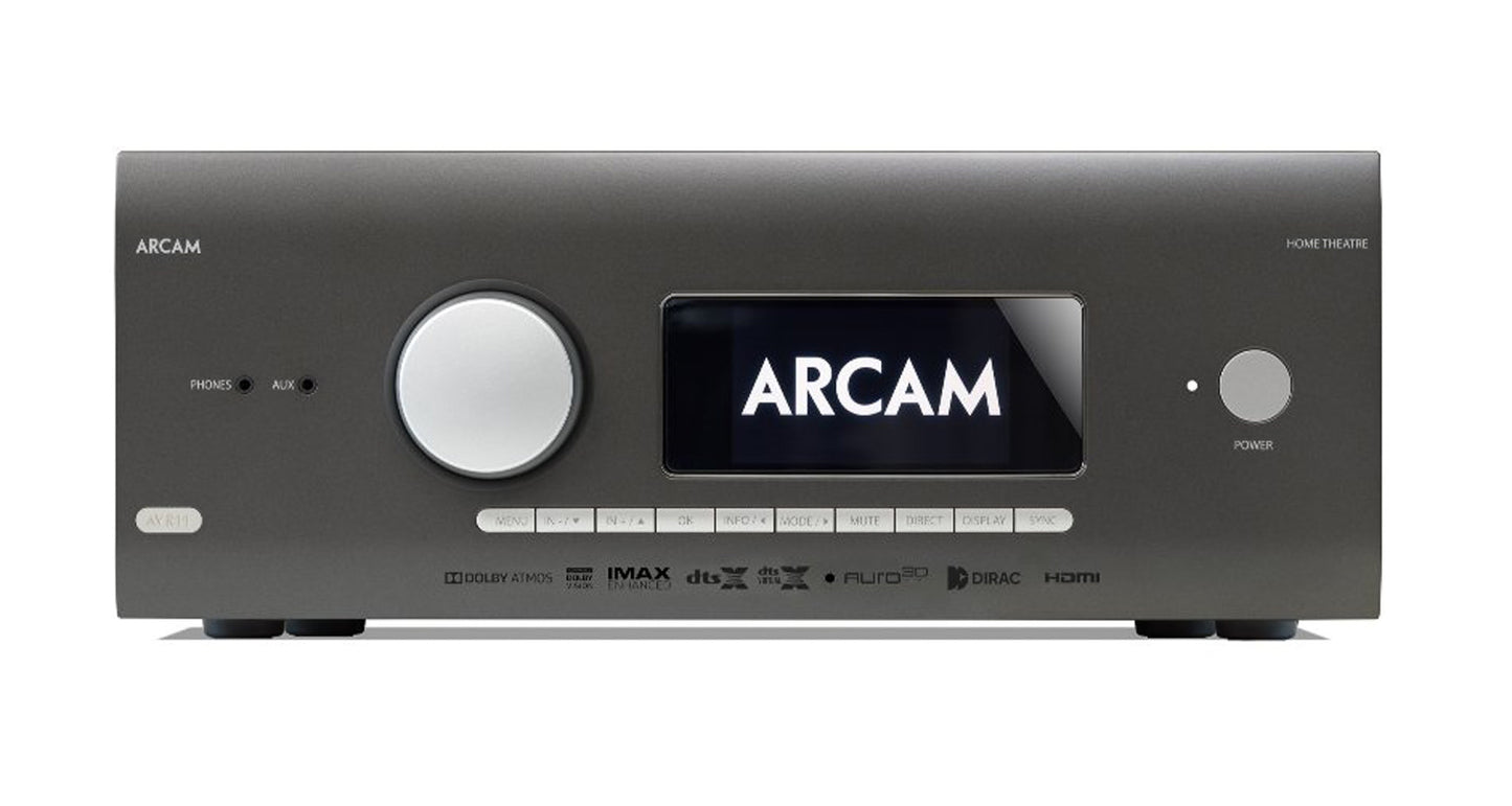 Arcam AVR11 8K Home Theatre Receiver - 7 Channels of Class AB Amplification