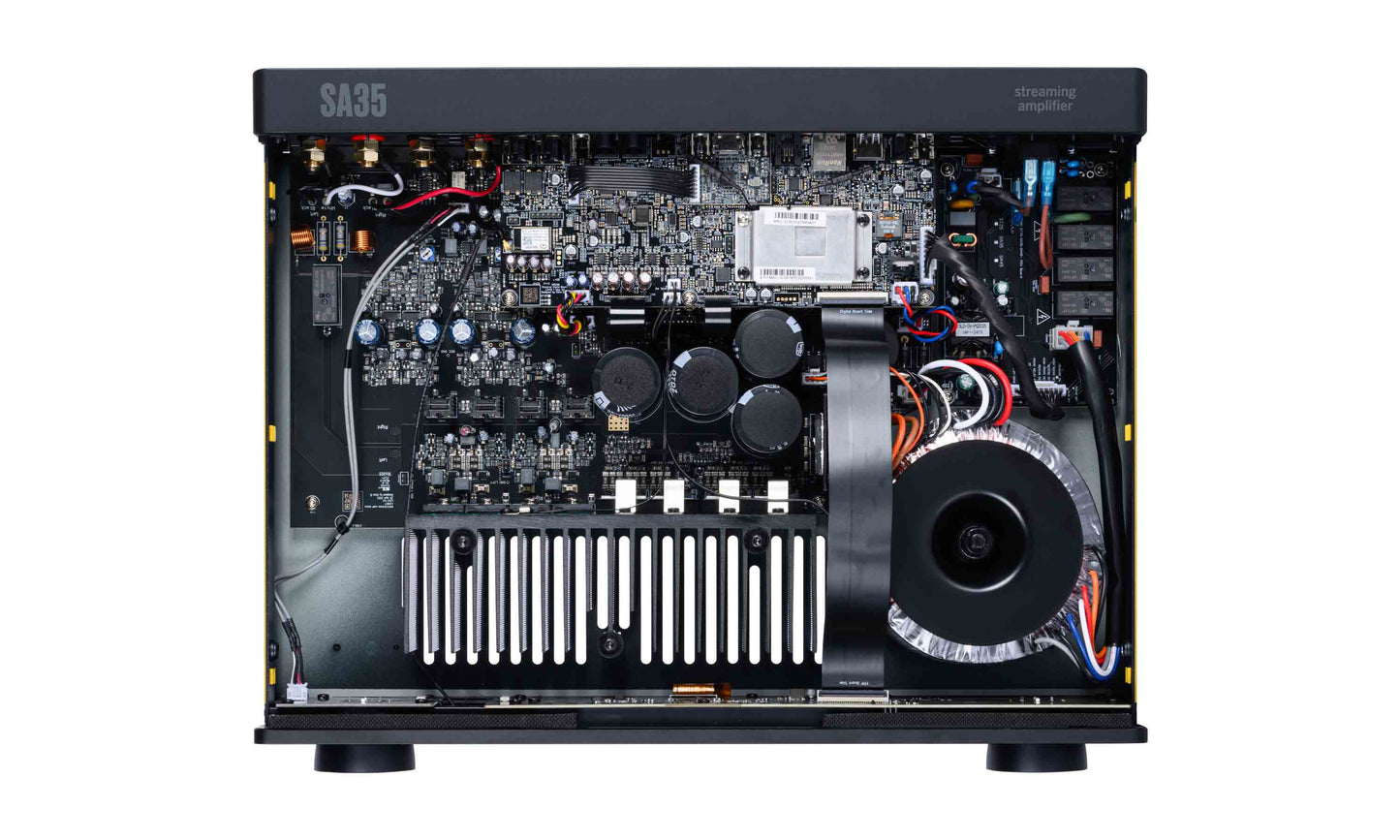 Arcam SA35 Streaming Integrated Amplifier - Internal View