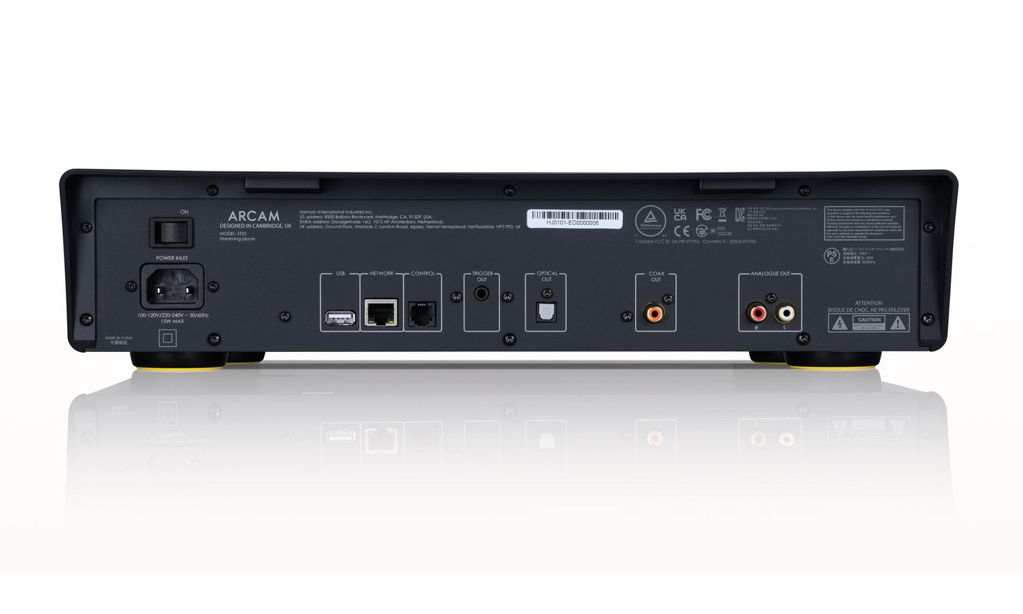 Arcam ST25 Network Music Player - Rear Connections