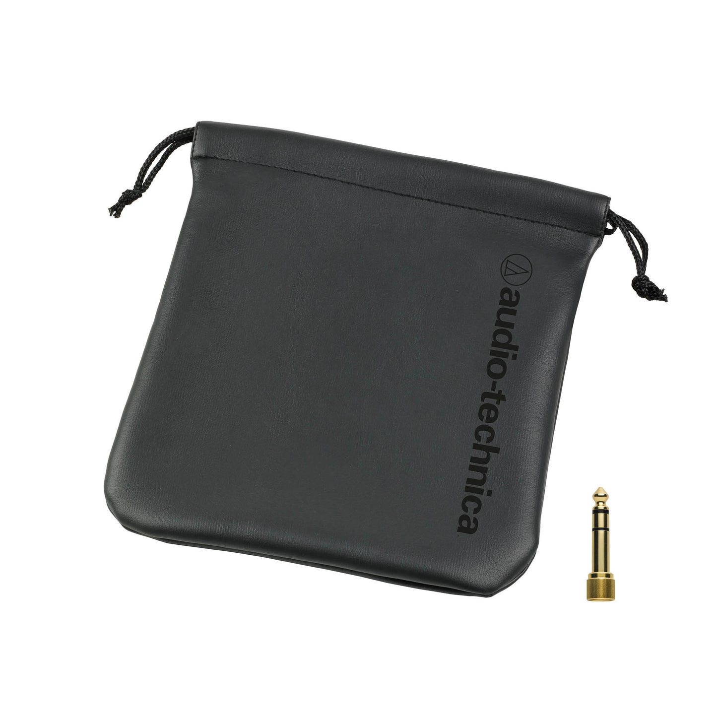 Audio Technica ATH-M40x Headphones - Protective Carrying Pouch & 6.35mm (¼") Screw-On Adapter