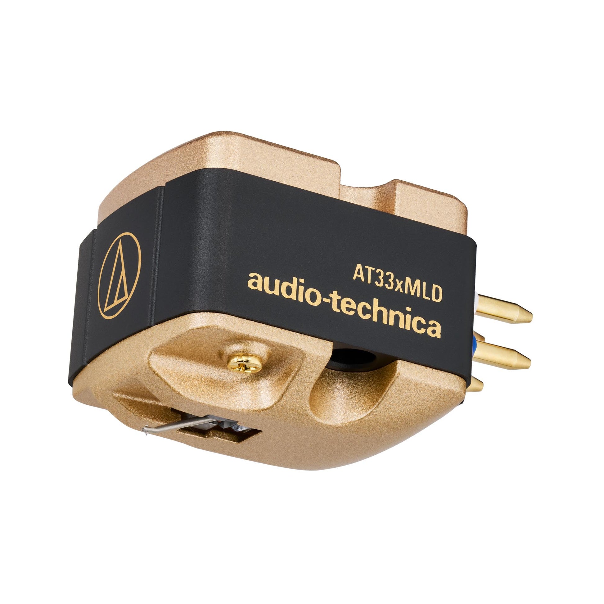 Bottom view of Audio Technica AT33xMLD Dual Moving Coil Stereo Cartridge