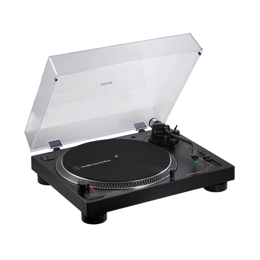 Audio Technica AT-LP120XBT-USB Turntable - Shown with Lid