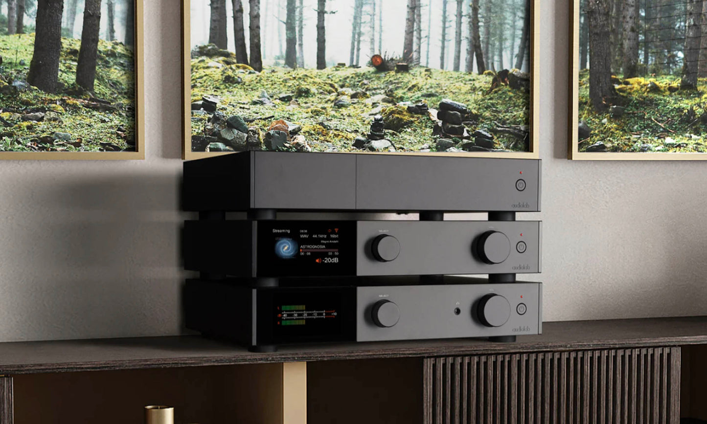 Audiolab 9000Q/9000P Pre-Power Combo