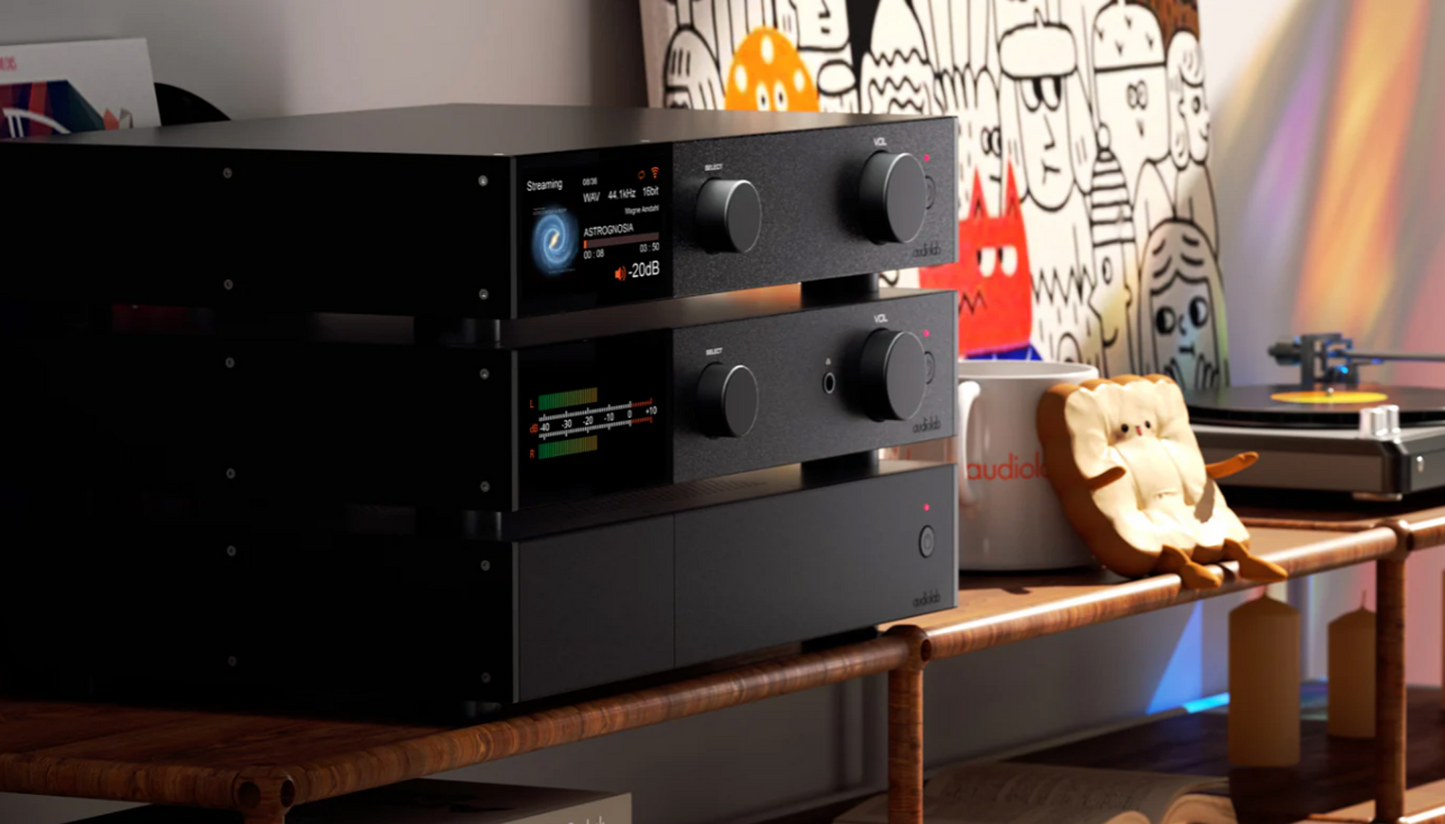 Audiolab 9000Q/9000P Pre-Power Combo