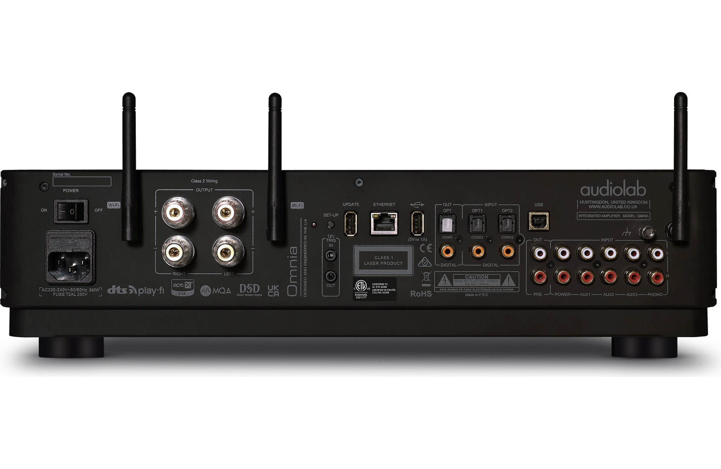 Audiolab Omnia Stereo Amplifier With Built-In CD Player