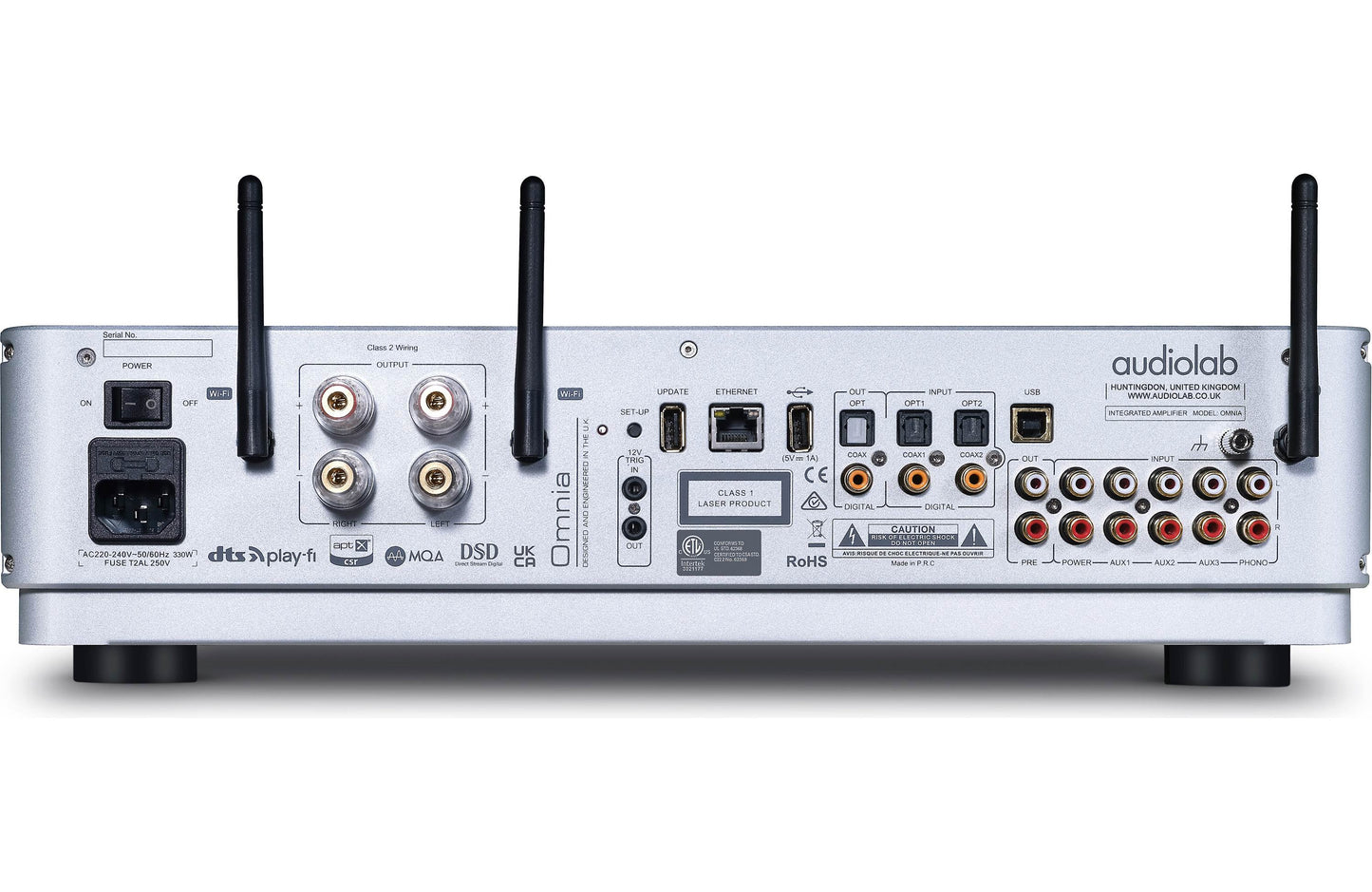 Audiolab Omnia Stereo Amplifier With Built-In CD Player
