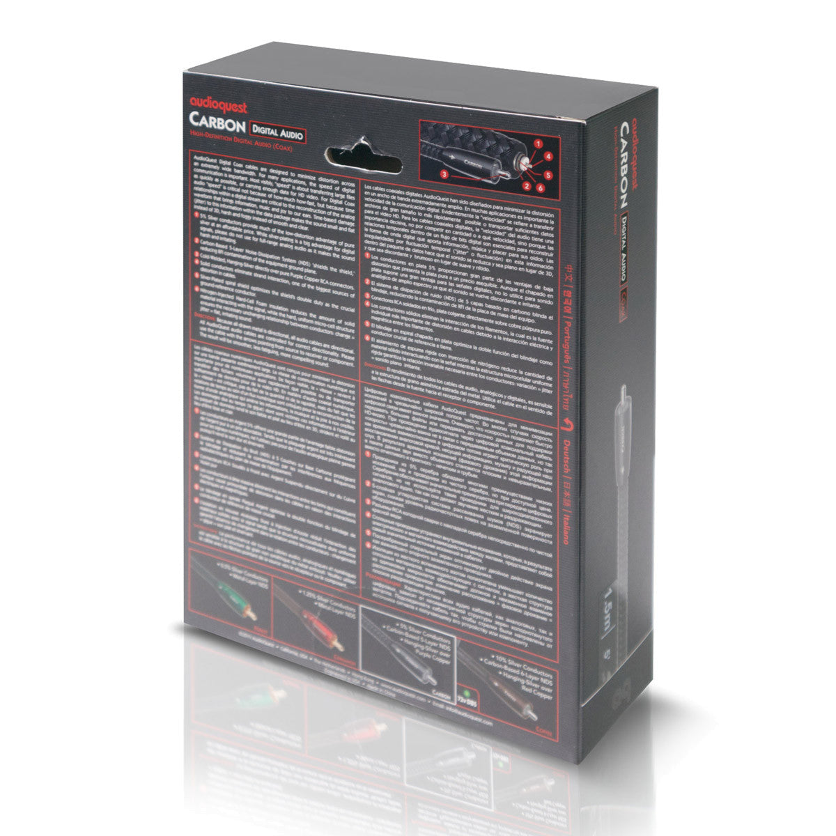 AudioQuest Carbon Coaxial Digital Cable