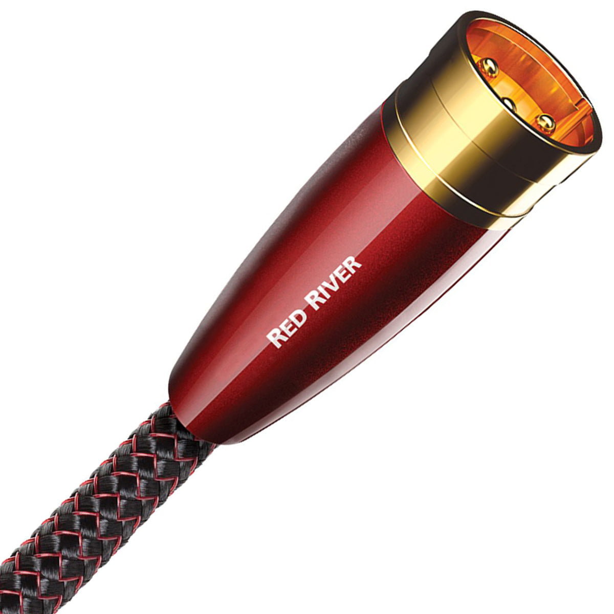 AudioQuest Red River 2 XLR to 2 XLR Audio Cable