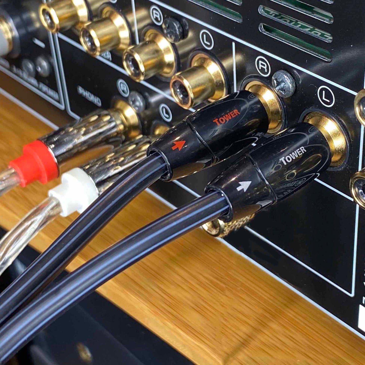 AudioQuest Tower RCA to RCA Interconnects