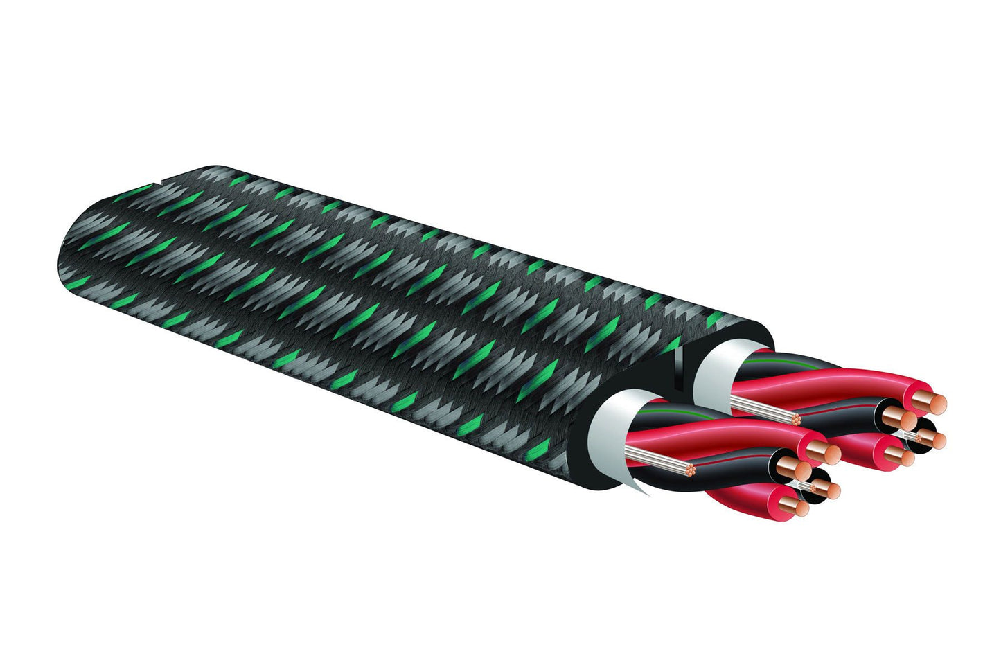 AudioQuest Rocket 88 Speaker Cable - Interior geometry