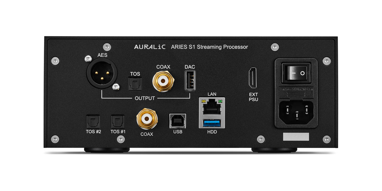 AURALiC Aries S1 Streaming Processor - Rear