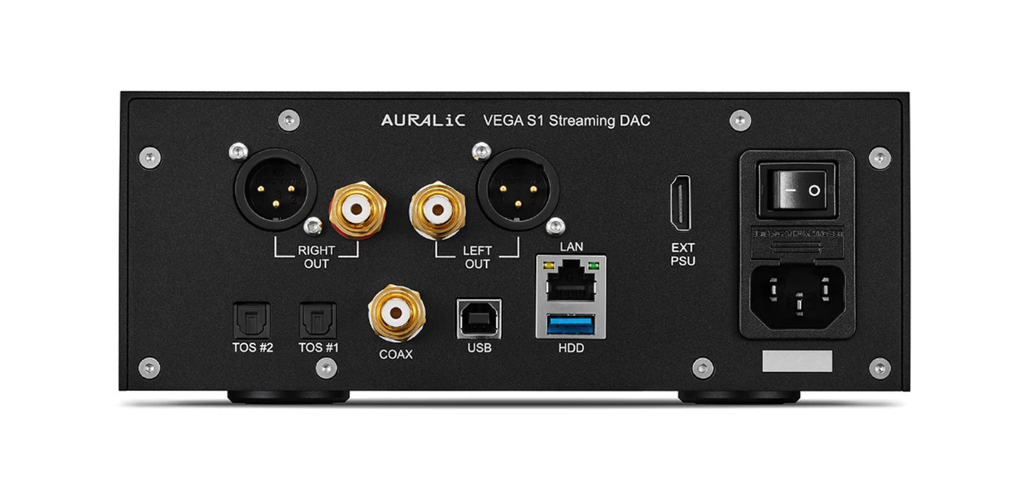 AURALiC Vega S1 Music Streamer - Rear Panel