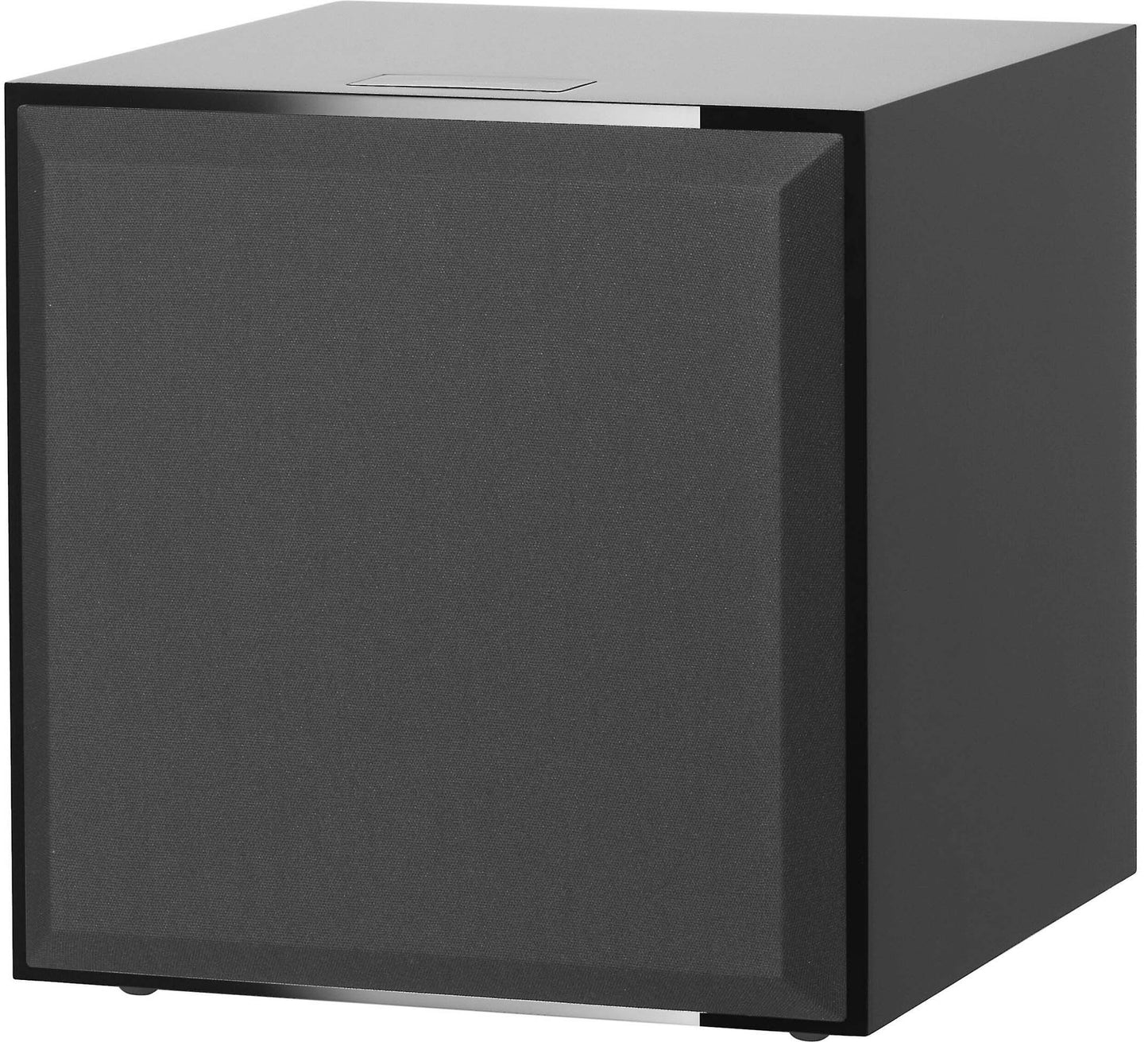 B&W DB4S 10" 1,000 Watt Powered Subwoofer in gloss black