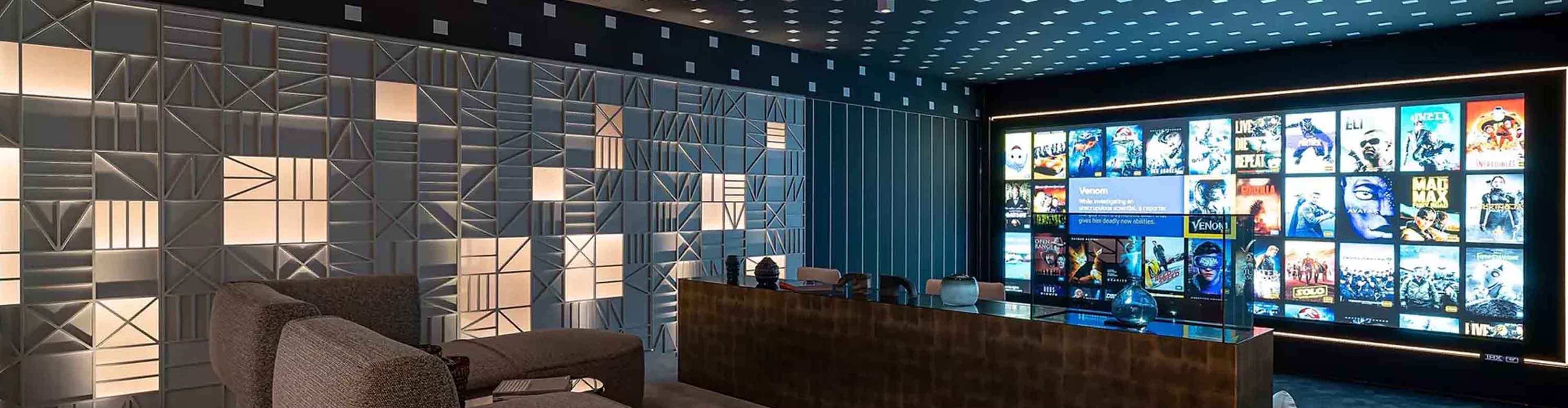 Cinema Room with screen