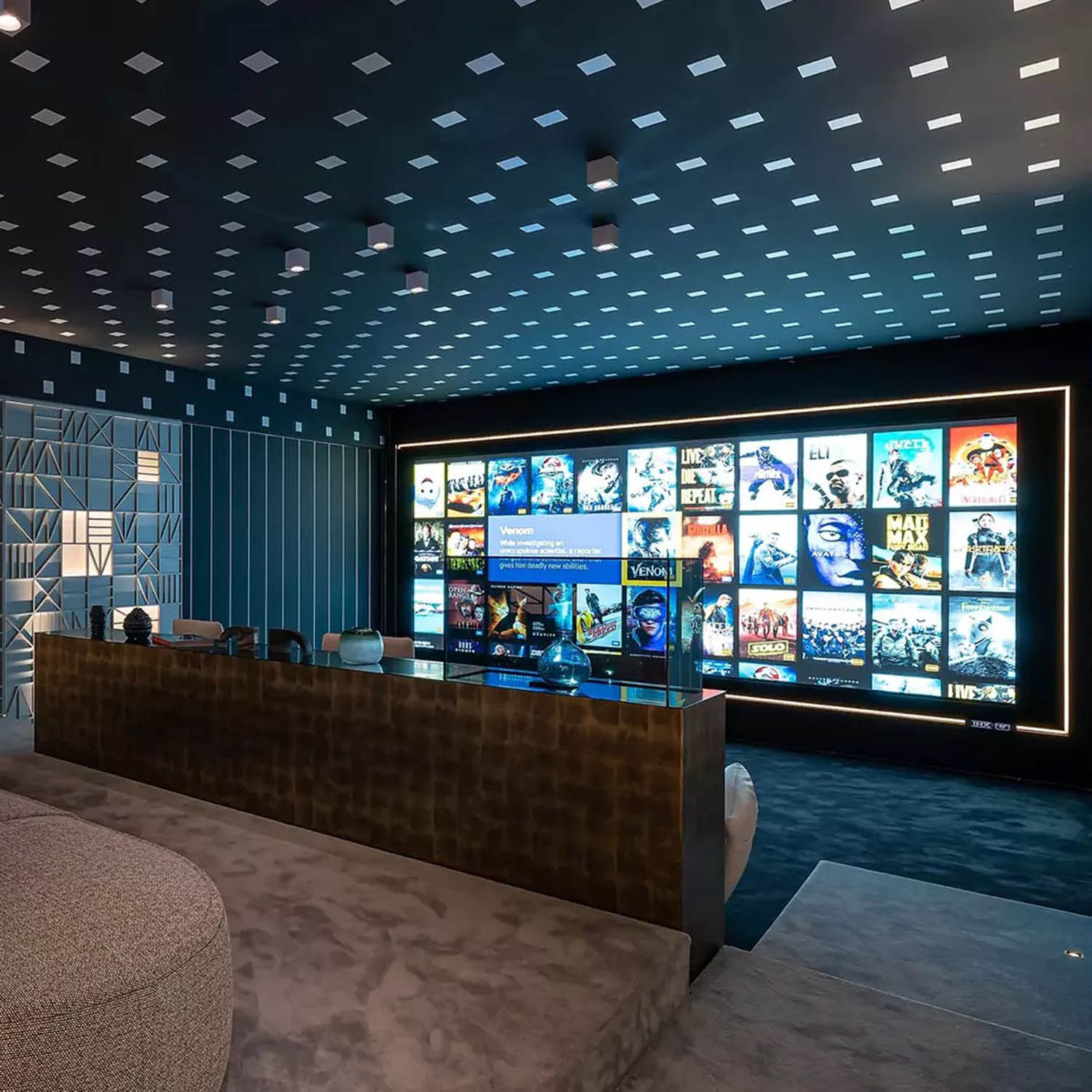 Cinema Room with screen