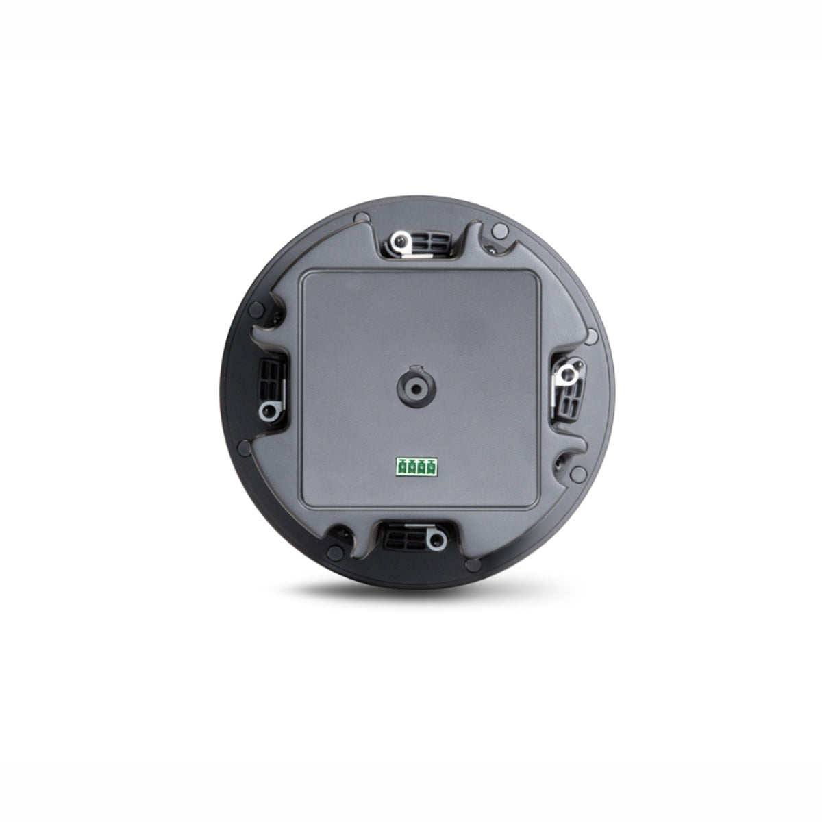 Back of Bluesound Professional BCS250 In-Ceiling Speaker on white background