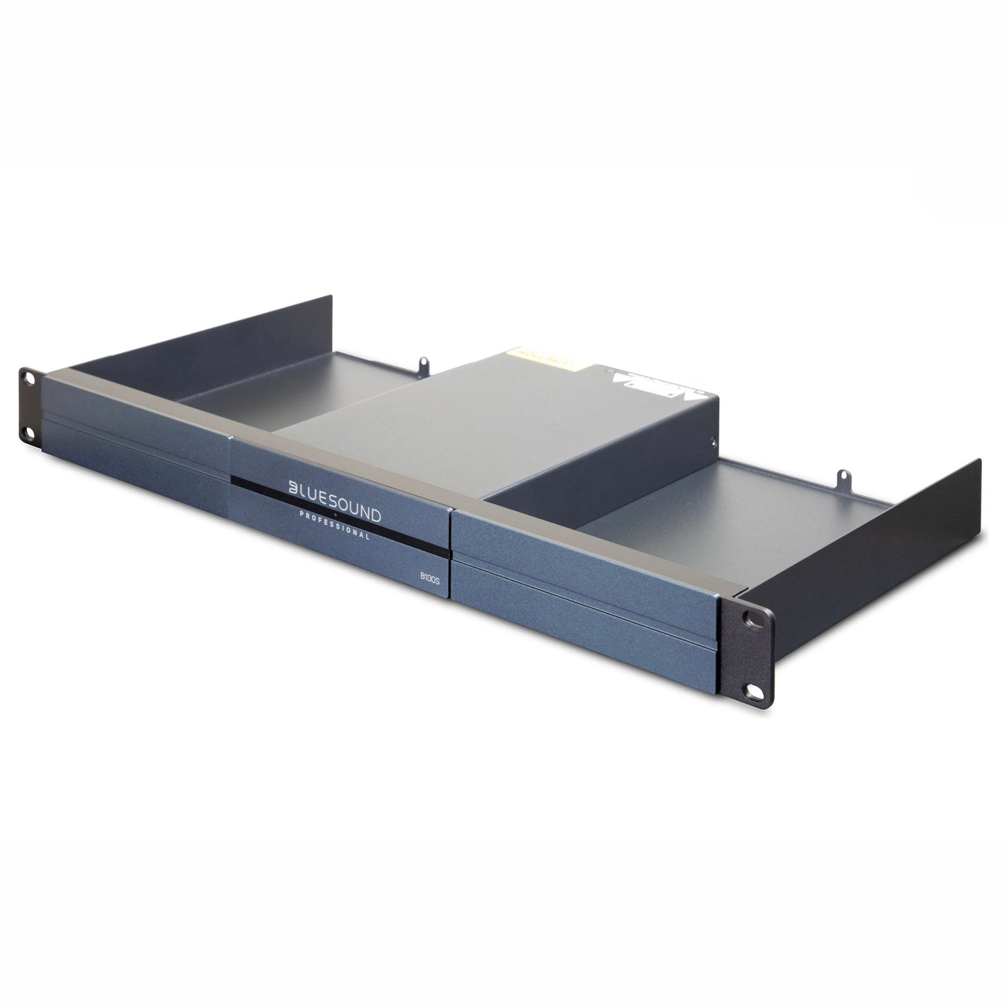 Optional RM100 rack mounting on white background