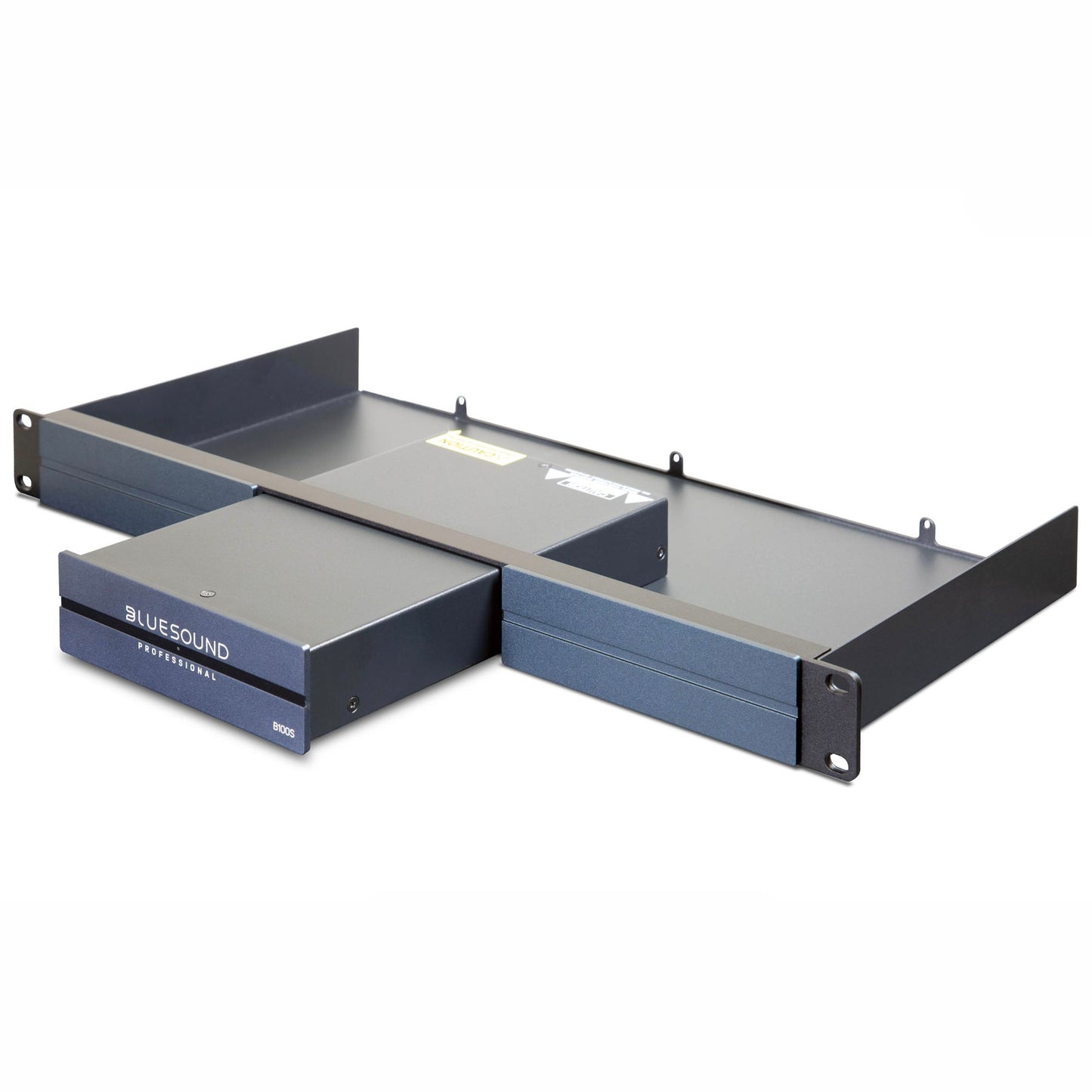 Bluesound professional rackmount unit on a white background