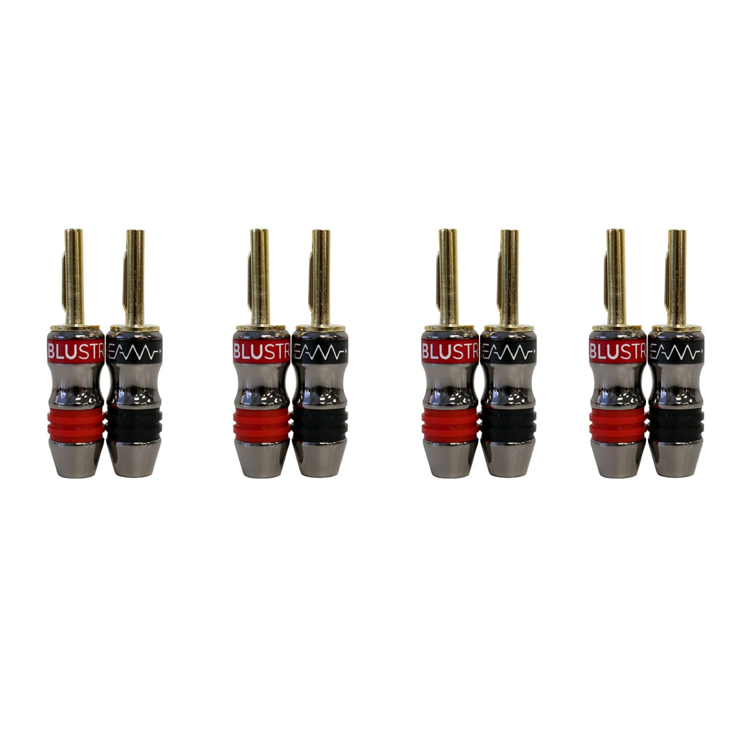 Blustream Banana Plugs (8 Pack)