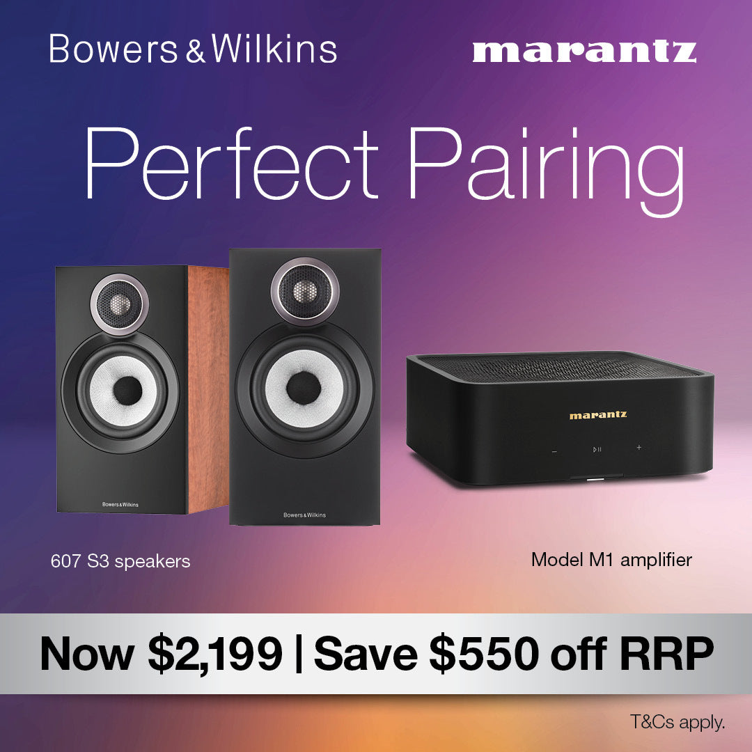 Bowers & Wilkins 607 Marantz M1 TV Streaming System