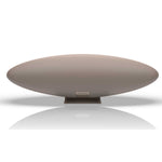 An image of the Bowers & Wilkins Zeppelin Pro Edition Streaming System, showing the front view of the speaker - Gold