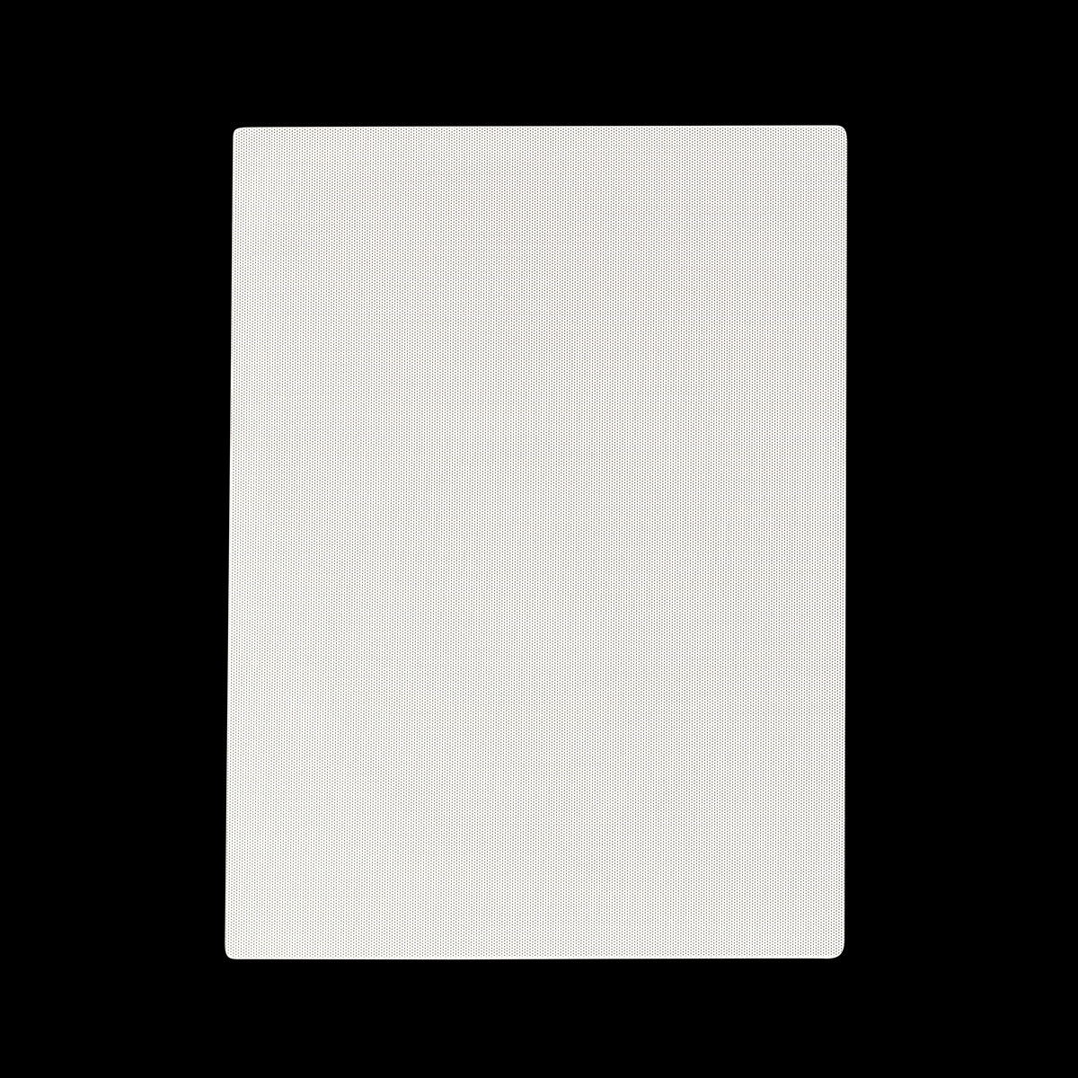 Bezel-Free Micro-Perforated Rectangular Grille