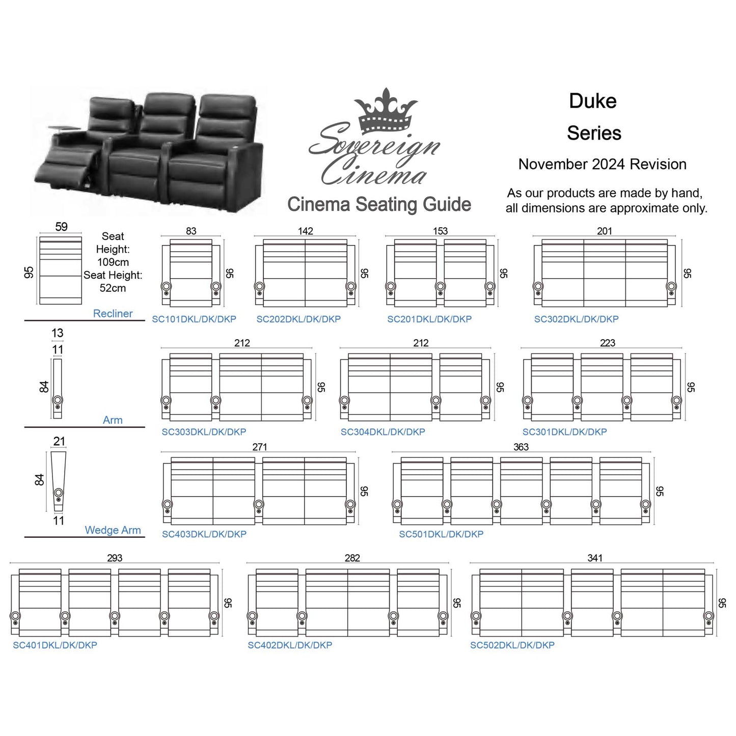 Cogworks Duke Plus Cinema Chairs