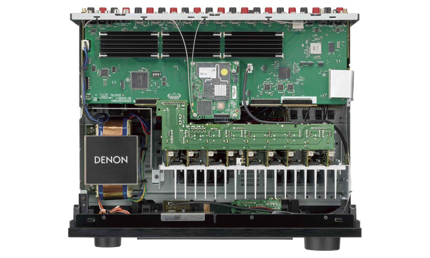 Designed and Manufactured at Denon Facilities in Japan