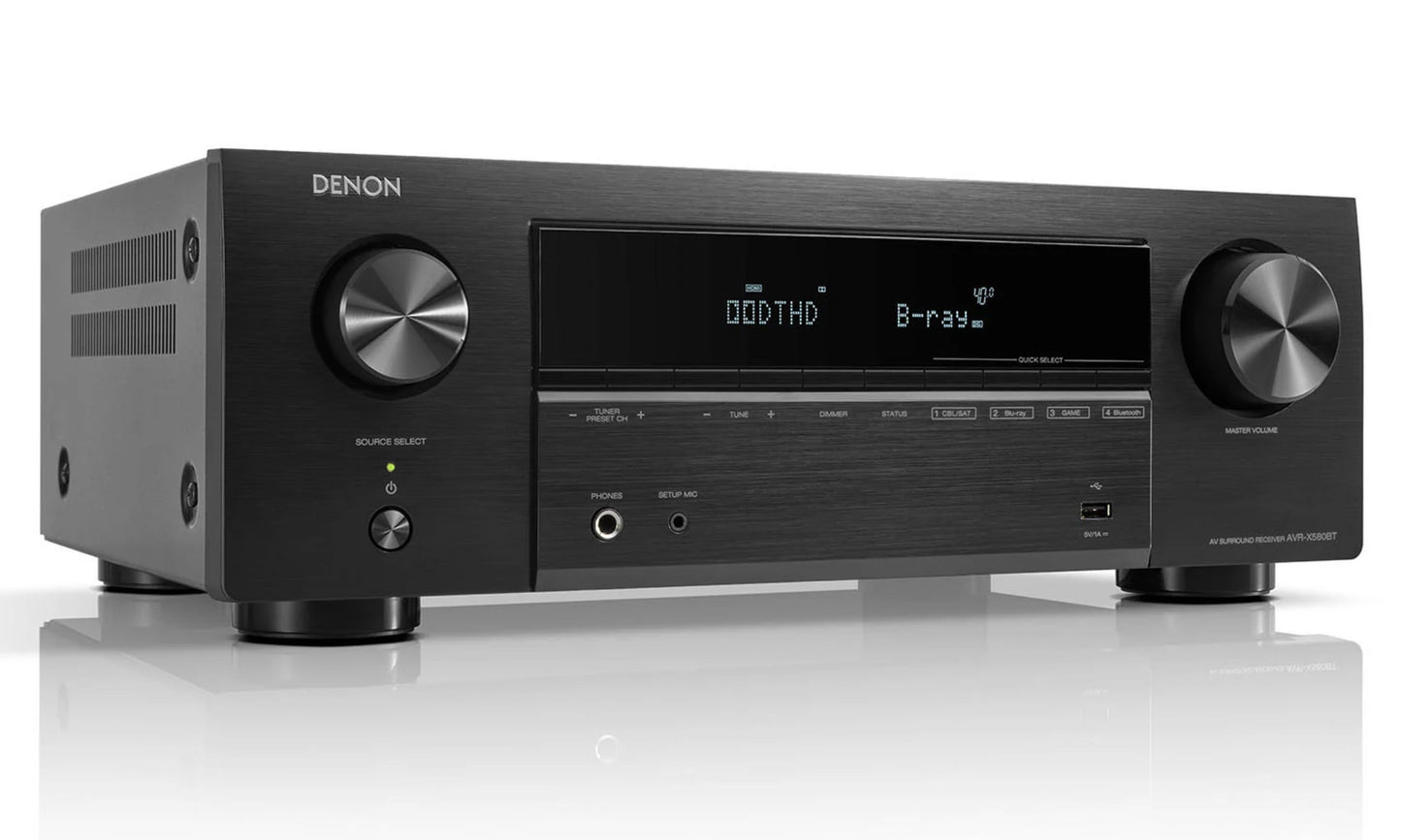 Denon AVR-X580BT 8K Home Theatre Receiver