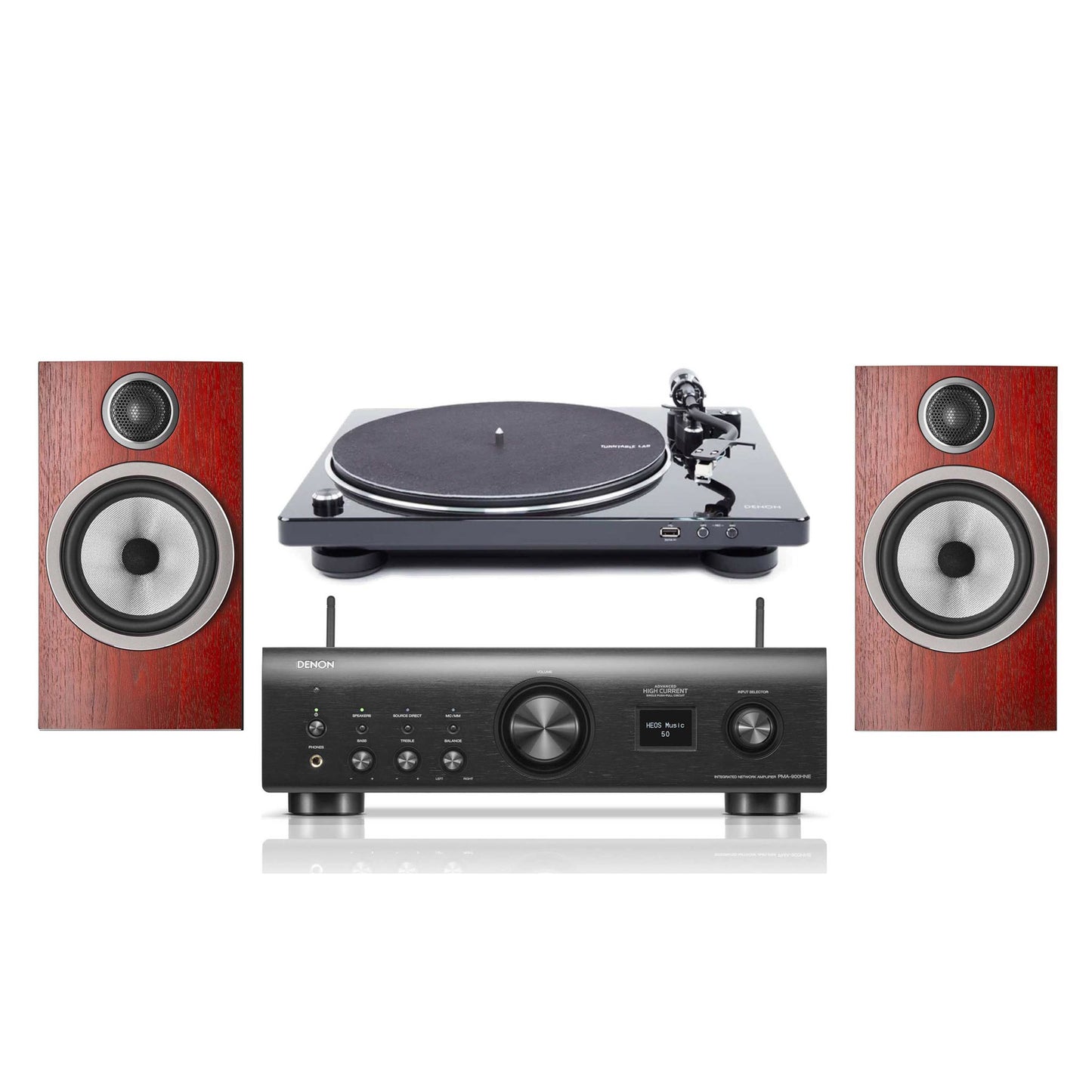 Denon B&W Turntable Streaming System