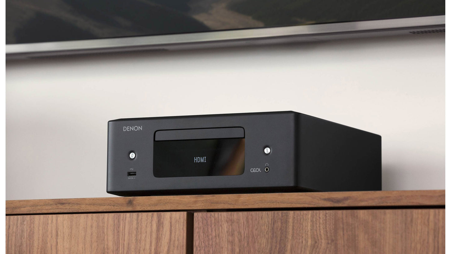 Denon CEOL RCD-N12 Network Receiver - Three Quick Select Buttons on Top
