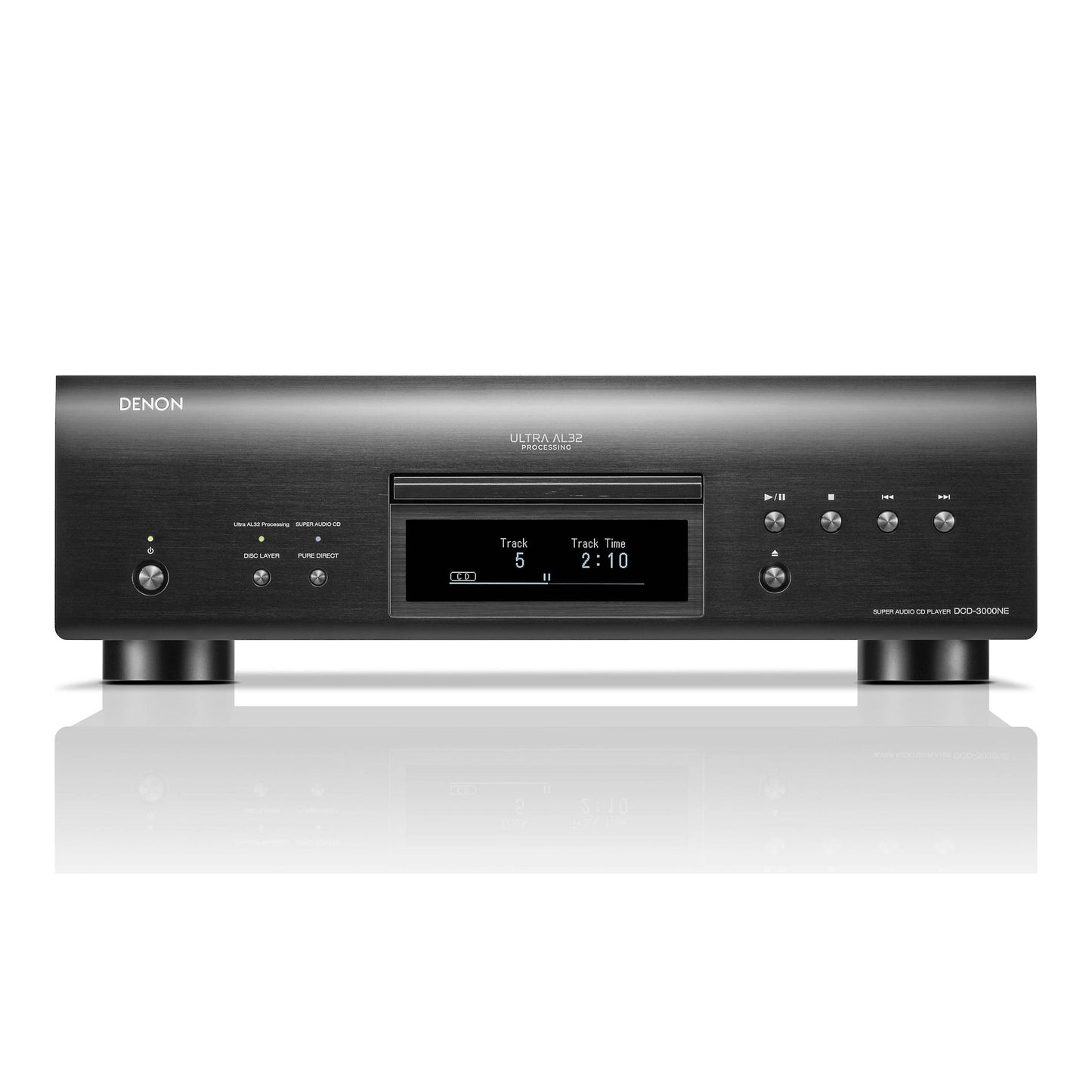 Denon DCD-3000NE Super Audio CD Player front view in black